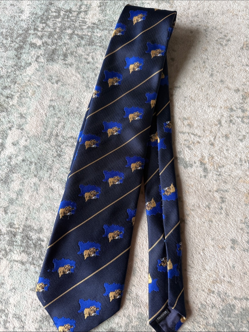 Cavendish Silks Men’s British Cow Tie